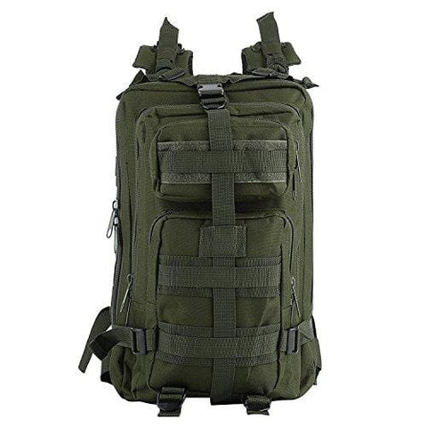 Military Tactical Assault Pack Backpack, OUTAD Rucksacks Trekking Bag for Ourdoor Hiking Camping Trekking Hunting（Green） - ASA TECHMED