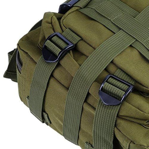 Military Tactical Assault Pack Backpack, OUTAD Rucksacks Trekking Bag for Ourdoor Hiking Camping Trekking Hunting（Green） - ASA TECHMED