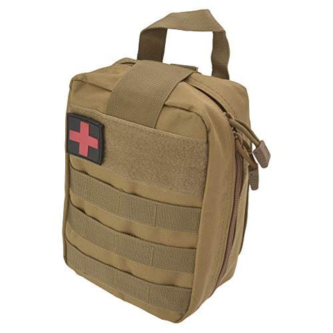 Molle Pouch with Matching Tourniquet Pouch, EMT Shears, & Bandage Wraps - ASA TECHMED