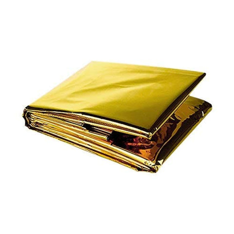 Mylar Thermal Emergency Blanket/ Foil Space Blanket (Gold) - ASA TECHMED