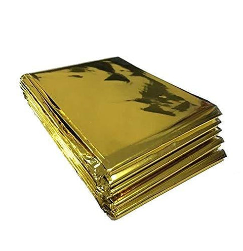 Mylar Thermal Emergency Blanket/ Foil Space Blanket (Gold) - ASA TECHMED