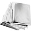 Mylar Thermal Emergency Blanket/ Foil Space Blanket (Silver) - ASA TECHMED