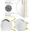 NIOSH Approved Foldable Style Masks (Box of 20) - ASA TECHMED