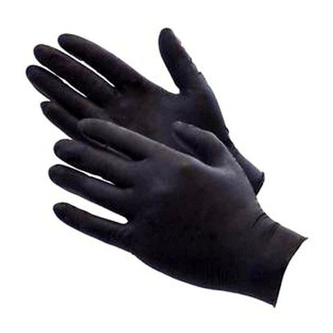 Nitrile Powder Free Glove Gloves Sysco Black 1000 Count - ASA TECHMED