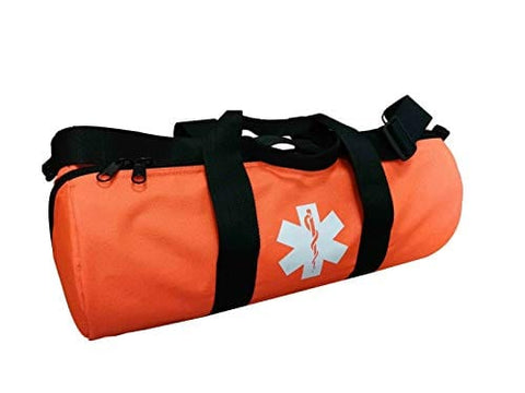O2 Oxygen Duffle Responder Trauma Sleeve Bag with Star of Life Logo Fire Fighter - ASA TECHMED