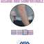 Pastel 60" Walking Patient Transfer Gait Belt with Metal Buckle and Belt Loop Holder - ASA TECHMED