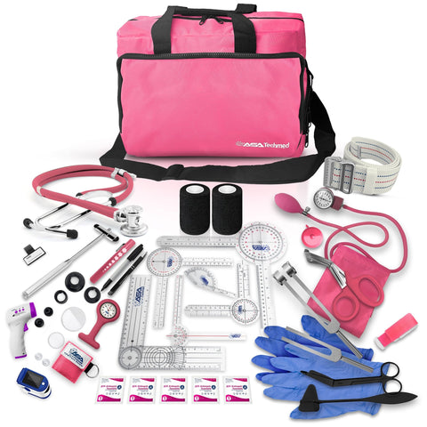 Physical Therapy Home Health Aide Kit with Home Multi Compartment Bag - ASA TECHMED
