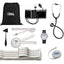 Physical Therapy Student Kit with Goniometer, Gait Belt, Stethoscope, BP Cuff and More (Black) - ASA TECHMED