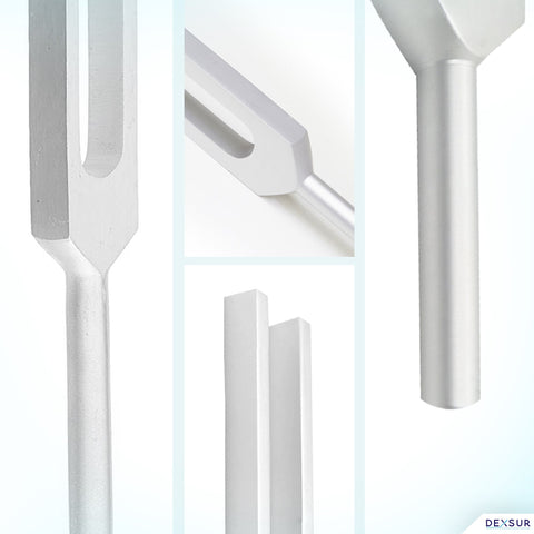 Premium Medical Grade Tuning Forks with Fixed Weights in C128, C256 and C512 Sizes - ASA TECHMED