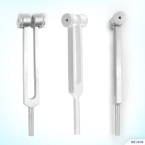 Premium Medical Grade Tuning Forks with Fixed Weights in C128, C256 and C512 Sizes - ASA TECHMED