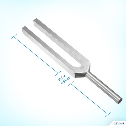 Premium Medical Grade Tuning Forks with Fixed Weights in C128, C256 and C512 Sizes - ASA TECHMED