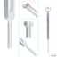 Premium Medical Grade Tuning Forks with Fixed Weights in C128, C256 and C512 Sizes - ASA TECHMED