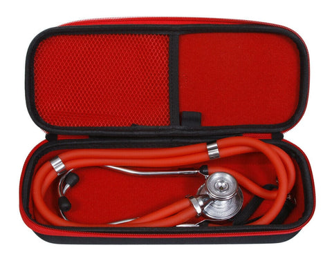 Professional Dual - Head Sprague Rappaport Stethoscope with Case - Assorted Colors - ASA TECHMED