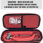 Professional Dual - Head Sprague Rappaport Stethoscope with Case - Assorted Colors - ASA TECHMED