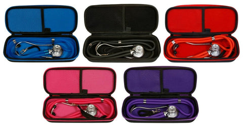 Professional Dual - Head Sprague Rappaport Stethoscope with Case - Assorted Colors - ASA TECHMED