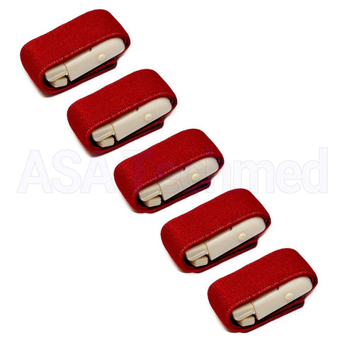 Red SOS Tourniquets Quick Release Occlusion Tourniquet Bands - one - handed use - ASA TECHMED