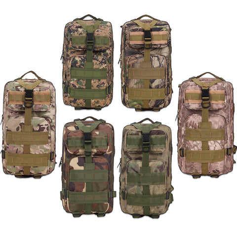 Rucksack Military Tactical Backpack Waterproof Outdoors Hiking Travel Molle Bag - ASA TECHMED