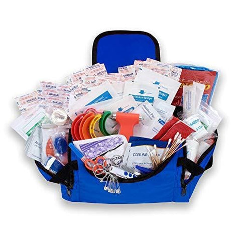 Small First Responder/ EMT/ EMS Trauma Bag with Stocked First Aid Kit - Assorted Colors - ASA TECHMED