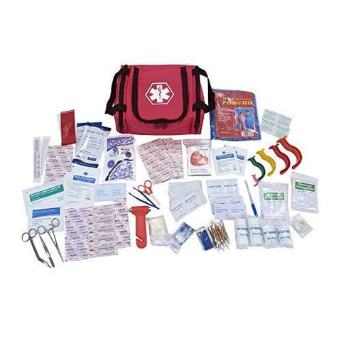 Small First Responder/ EMT/ EMS Trauma Bag with Stocked First Aid Kit - Assorted Colors - ASA TECHMED