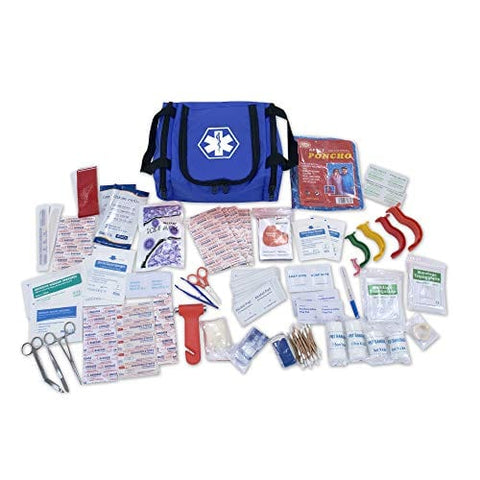 Small First Responder/ EMT/ EMS Trauma Bag with Stocked First Aid Kit - Assorted Colors - ASA TECHMED