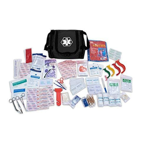 Small First Responder/ EMT/ EMS Trauma Bag with Stocked First Aid Kit - Assorted Colors - ASA TECHMED