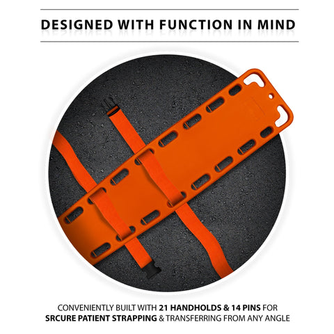 Spine Board Stretcher Backboard for Patient - EMT Backboard Immobilization - ASA TECHMED