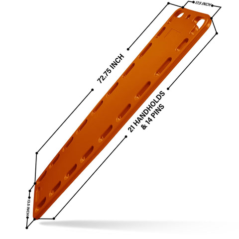 Spine Board Stretcher Backboard for Patient - EMT Backboard Immobilization - ASA TECHMED