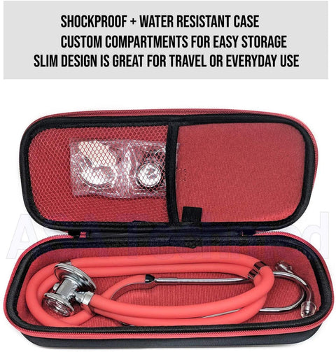 Sprague Rappaport Stethoscope with Matching Lightweight Storage Case - ASA TECHMED