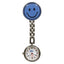 Stainless Steel Nurse Lapel Clip Watch/ FOB Pocket Watch - Assorted Colors - ASA TECHMED