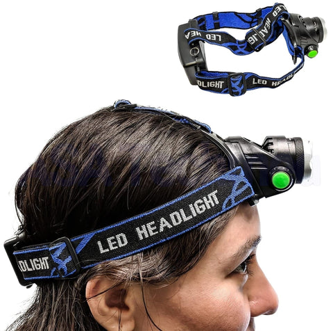 Tactical 30000LM Rechargeable T6 LED Headlamp 18650 Headlight Head Lamp Torch - ASA TECHMED