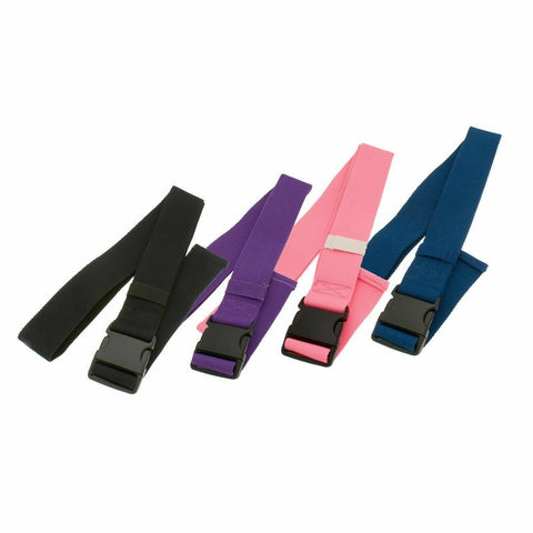 Walking Gait Belt with Plastic Quick Release Buckle Patient Transfer Belt 60" - Assorted Colors - ASA TECHMED
